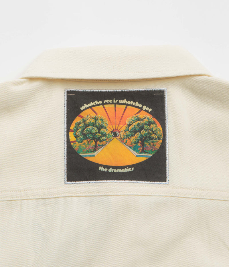 HUF Stax Patches Shirt in Natural