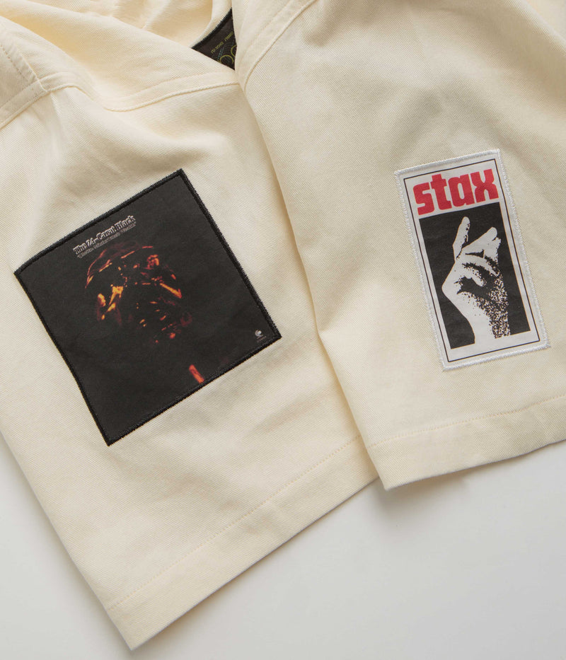 HUF Stax Patches Shirt in Natural