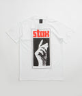 HUF Stax Snap T-Shirt in White