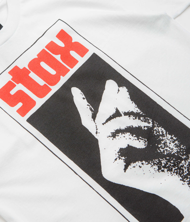 HUF Stax Snap T-Shirt in White