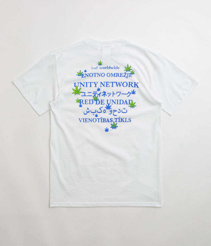 HUF Unity Network T-Shirt in White