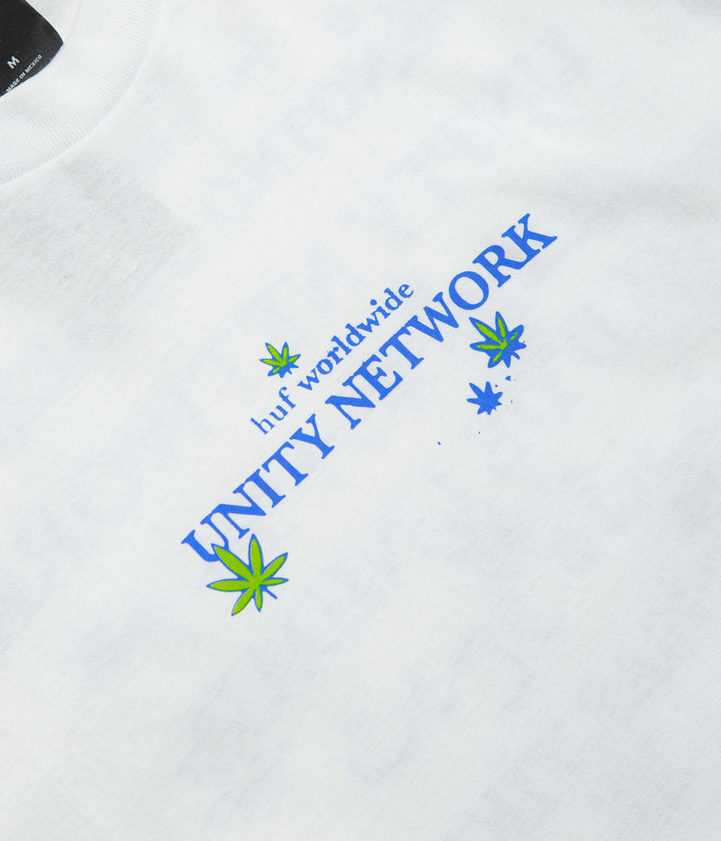 HUF Unity Network T-Shirt in White