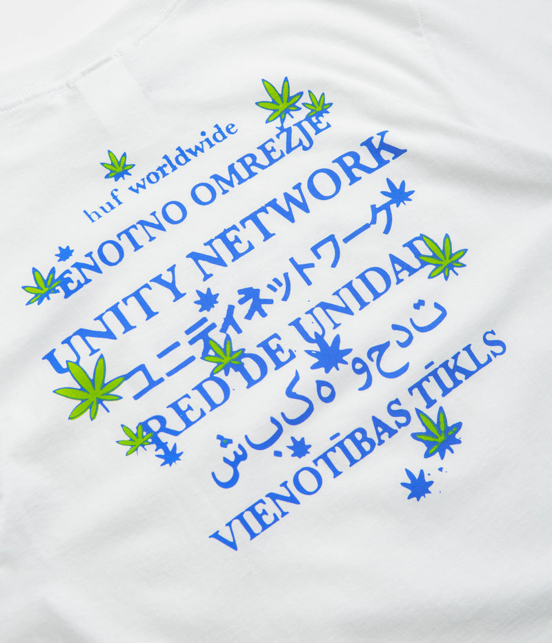 HUF Unity Network T-Shirt in White