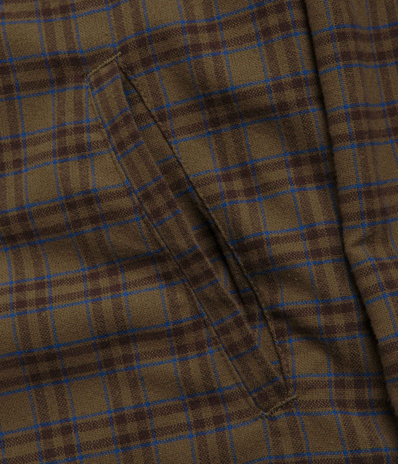 HUF Weston Fleece Lined Shirt Jacket in Espresso
