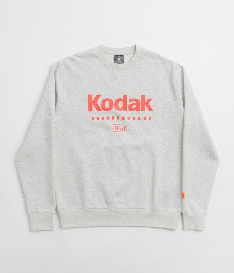 HUF x Kodak Golden Hour Crewneck Sweatshirt in Ash