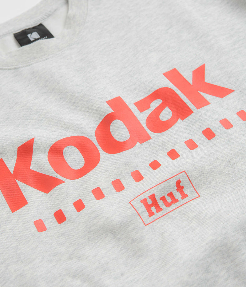 HUF x Kodak Golden Hour Crewneck Sweatshirt in Ash