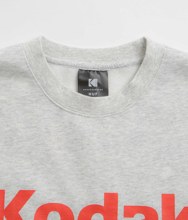 HUF x Kodak Golden Hour Crewneck Sweatshirt in Ash