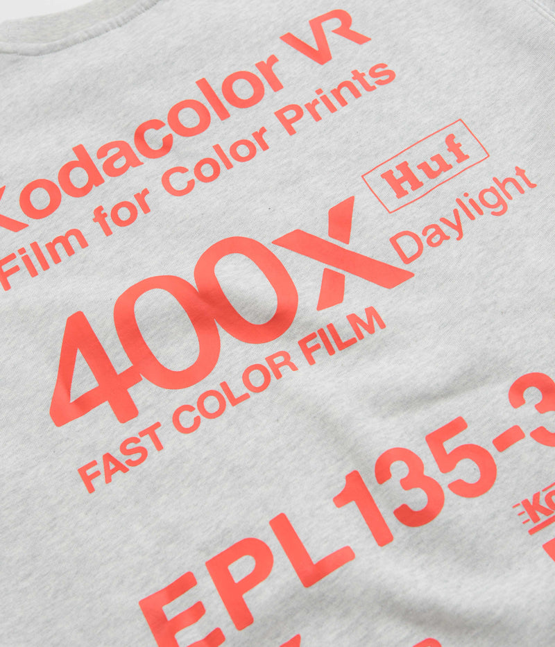 HUF x Kodak Golden Hour Crewneck Sweatshirt in Ash