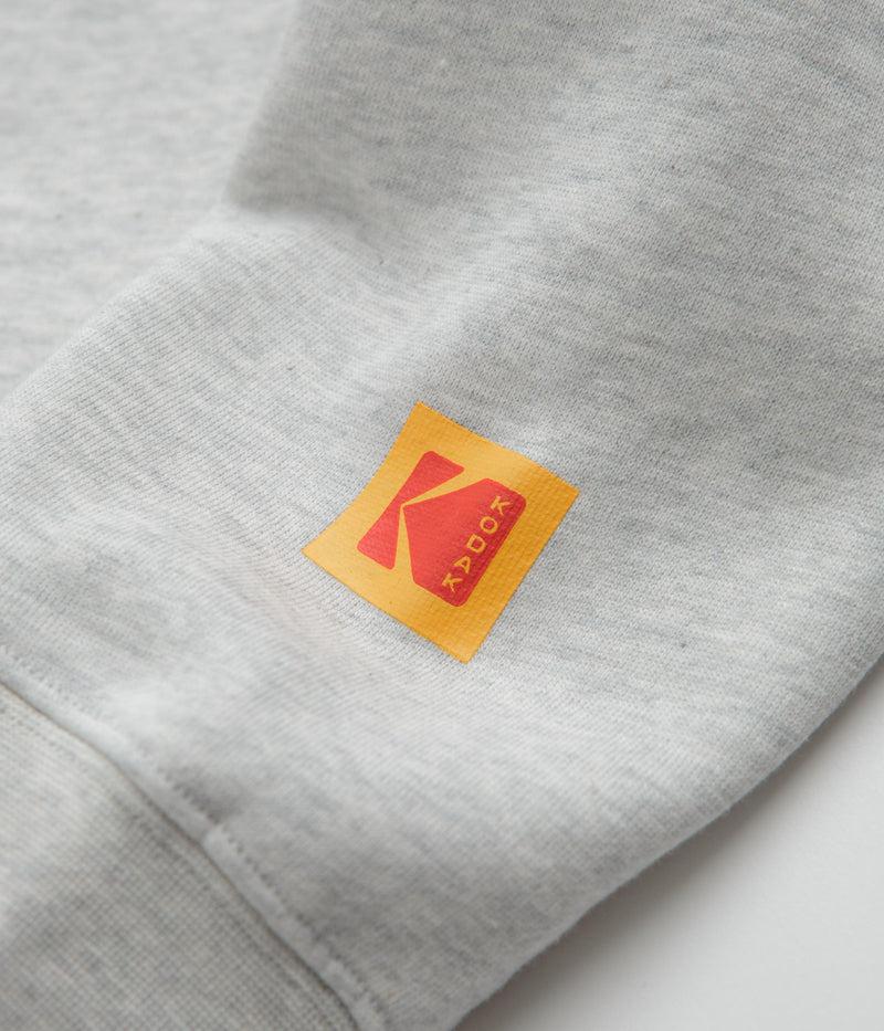 HUF x Kodak Golden Hour Crewneck Sweatshirt in Ash