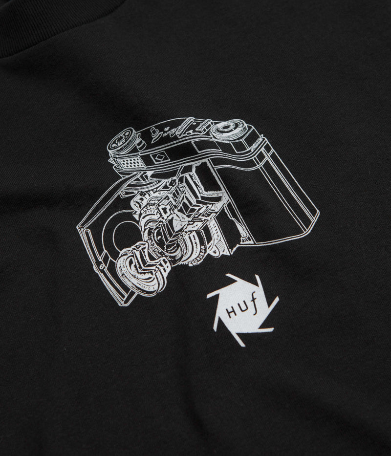 HUF x Kodak Inner Vision Long Sleeve T-Shirt in Black