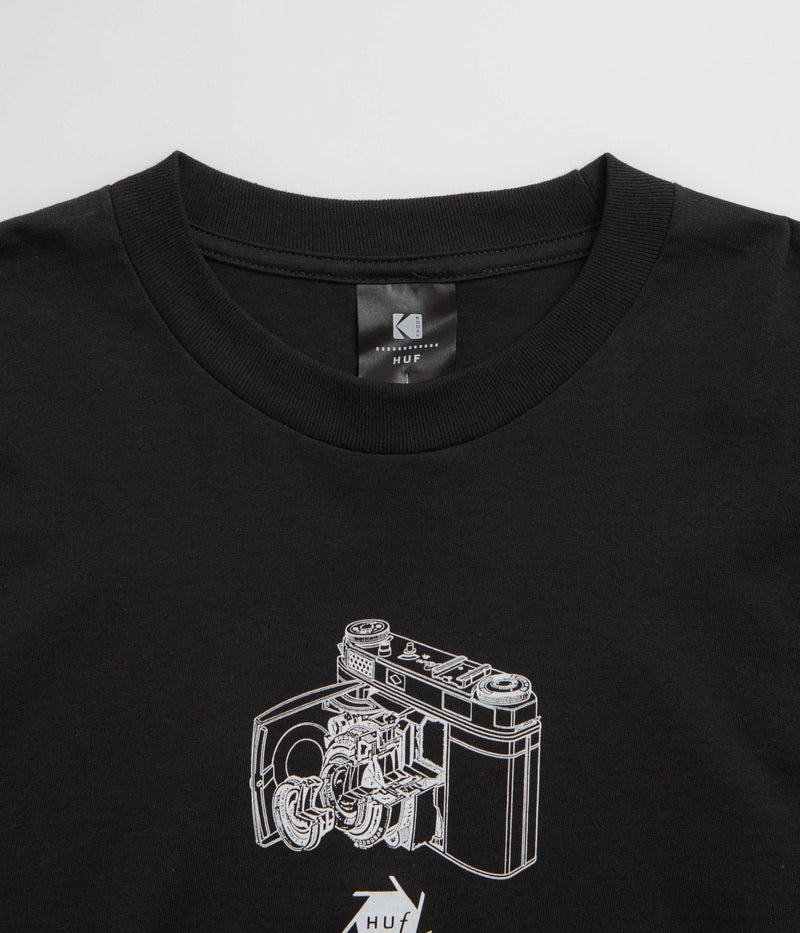 HUF x Kodak Inner Vision Long Sleeve T-Shirt in Black