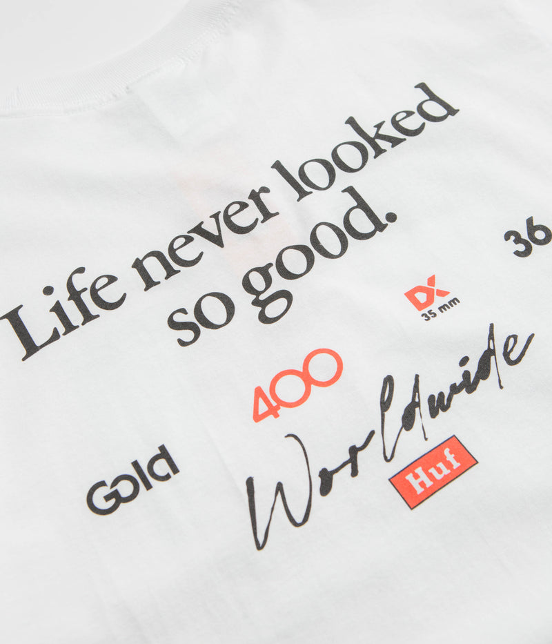 HUF x Kodak Rear View T-Shirt in White