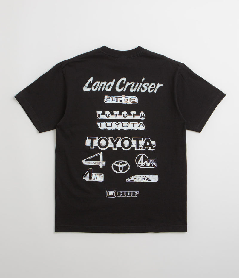 HUF x Toyota Rosetta T-Shirt in Black