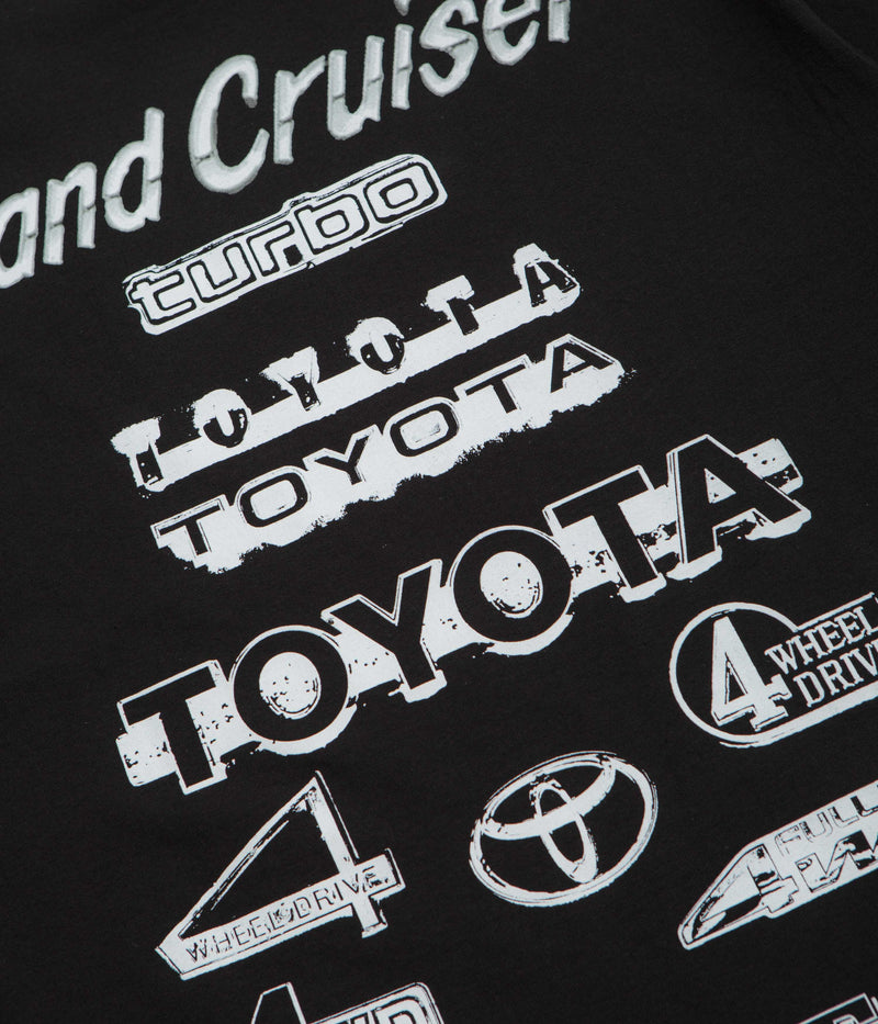 HUF x Toyota Rosetta T-Shirt in Black