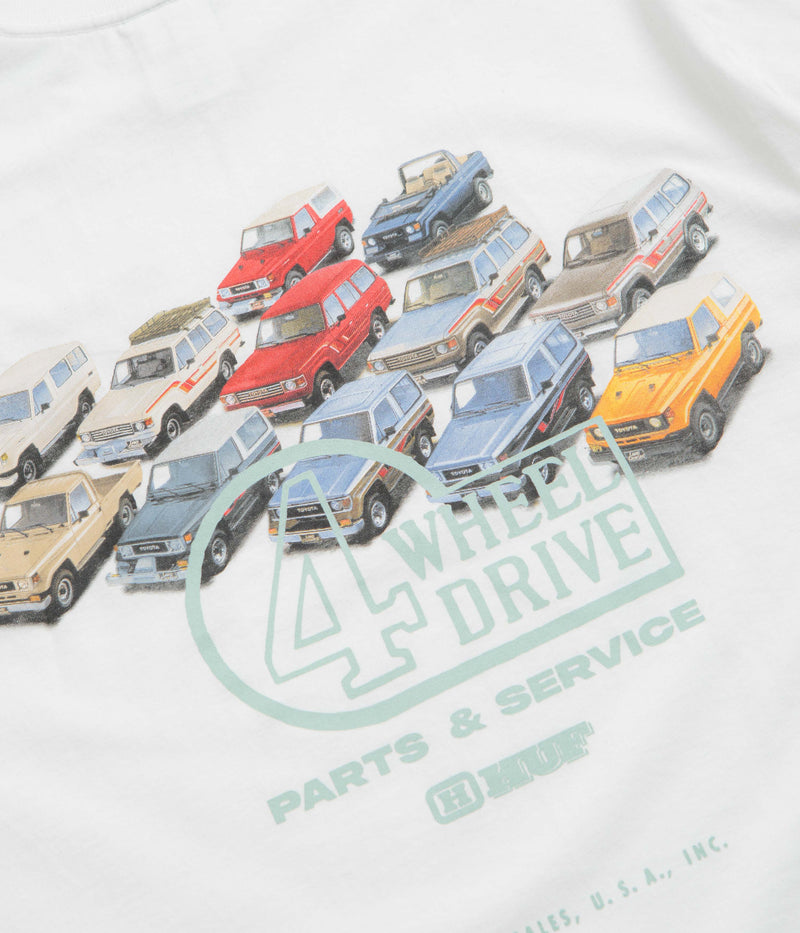 HUF x Toyota Timeline T-Shirt in White