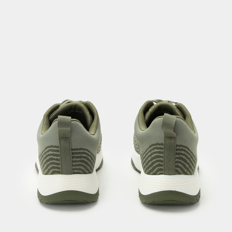 In8 Olive shoe on a Ergo Flo outsole IN8-6382_S3