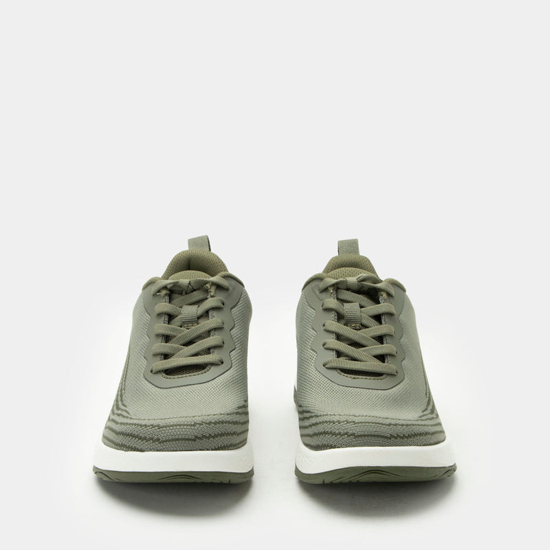 In8 Olive shoe on a Ergo Flo outsole IN8-6382_S5