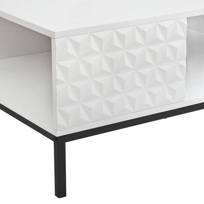Isabella Coffee Table - White - DUSK