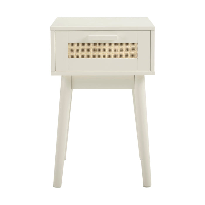 Isla 1 Drawer Nightstand - Cream - DUSK