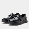 Janna Black Tie Shoe