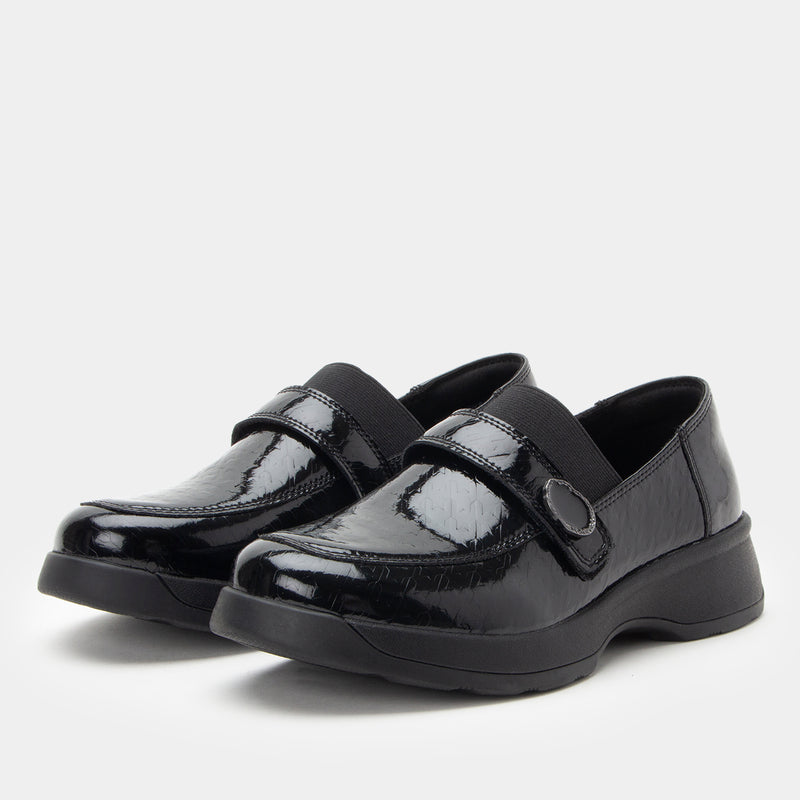 Janna Black Tie Shoe