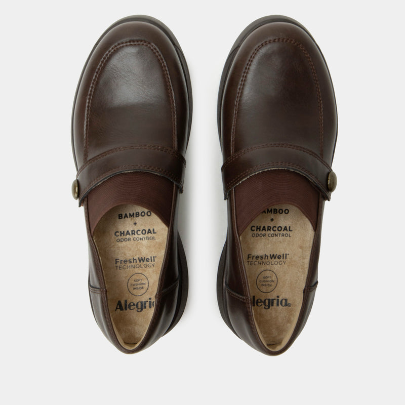 Janna Dark Chocolate Shoe | Alegria Shoes