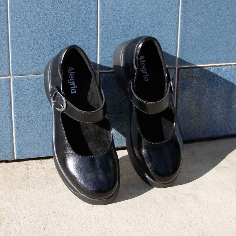 Jazmine Dapper Black Shoe | Alegria Shoes