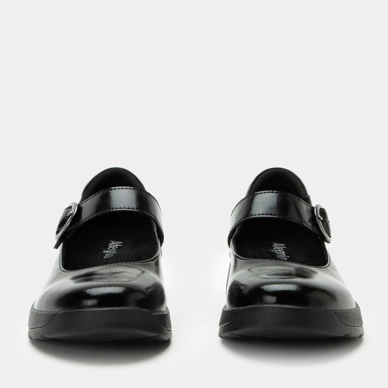 Jazmine Dapper Black Shoe | Alegria Shoes