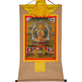 Je Tsongkhapa,Losang Drakpa,Je Rinpoche - Tibetan thangka painting, view 7