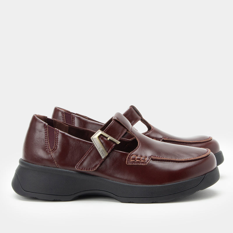 Jensie Glazed Chocolate Shoe