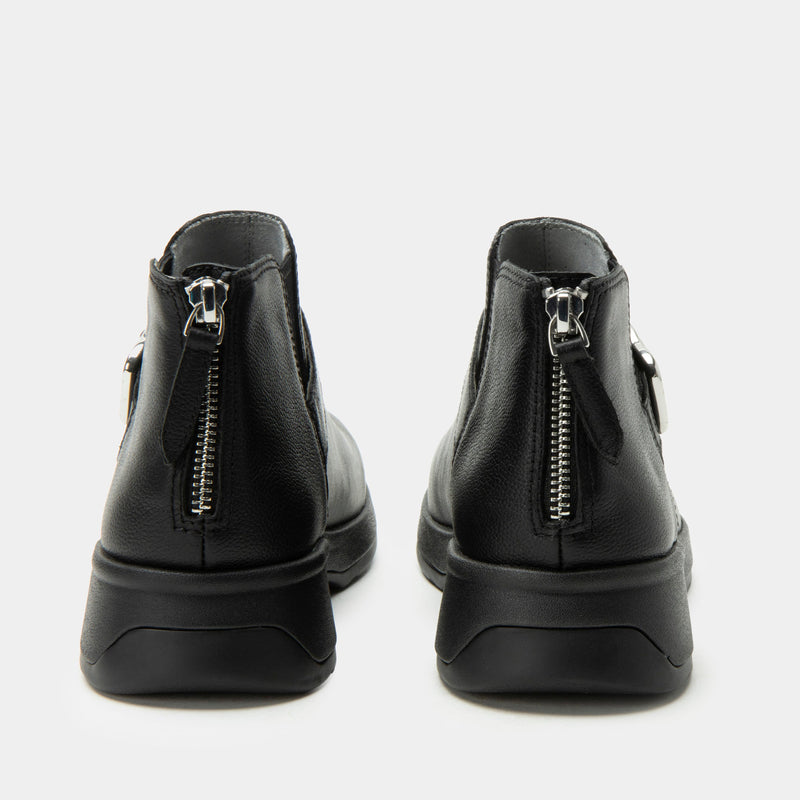 Jerica Black Bird Boot | Alegria Shoes