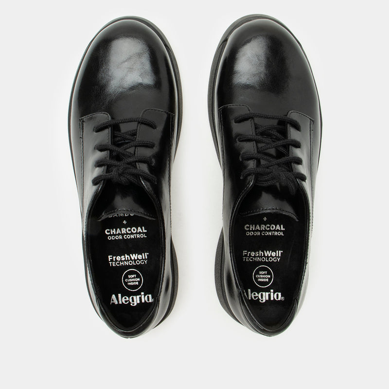 Joclyn Dapper Black Shoe | Alegria Shoes