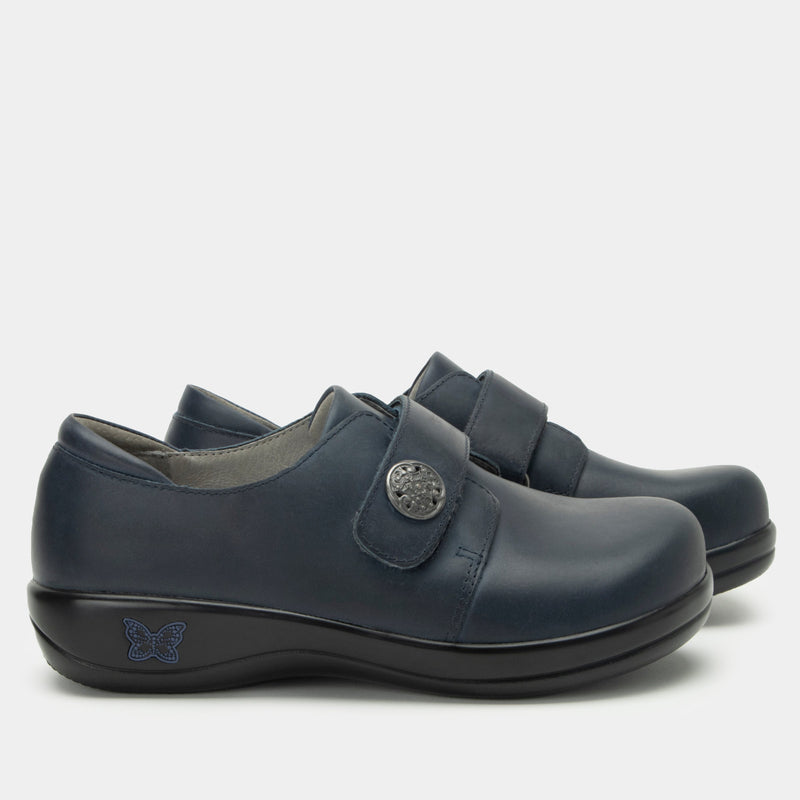 Joleen Oiled Navy Professional Shoe | Alegria Shoes
