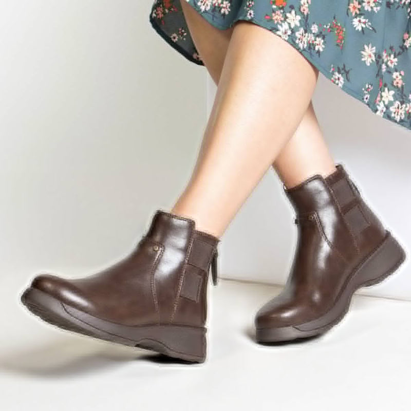 Jordyn Dark Chocolate Boot | Alegria Shoes