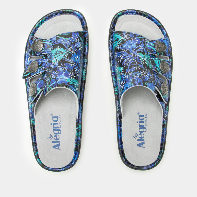 Julee Jungle Book slide on sandal on classic rocker outsole - JLE-6176X_S4