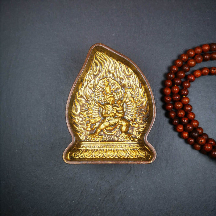 Kalacakra Tsa Tsa Mold - Tibetan tsa tsa mold, front view