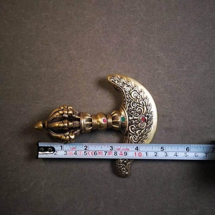 Kartika knife of the Dakinis - Tibetan Buddhist art, view 8