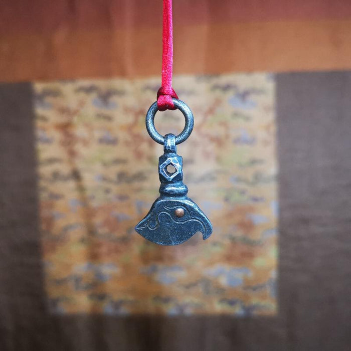 Kartika Pendant, 1.1" - Tibetan Buddhist art, view 5