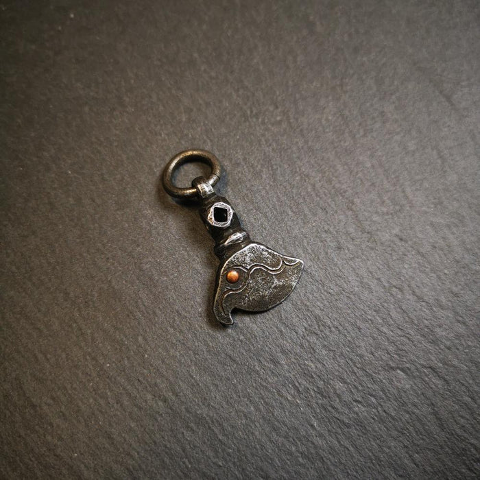 Kartika Pendant, 1.1" - Tibetan Buddhist art, view 7