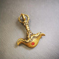 Kartika Ritual, 2.64" - Tibetan Buddhist art, front view
