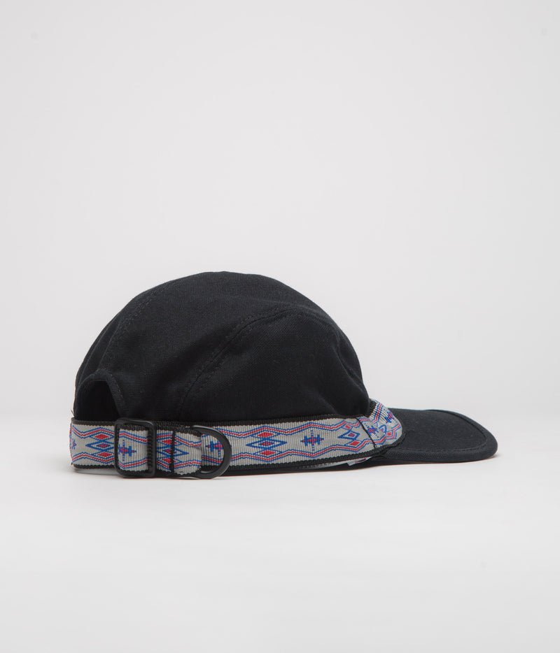Kavu Organic Strap Cap in Jet Black