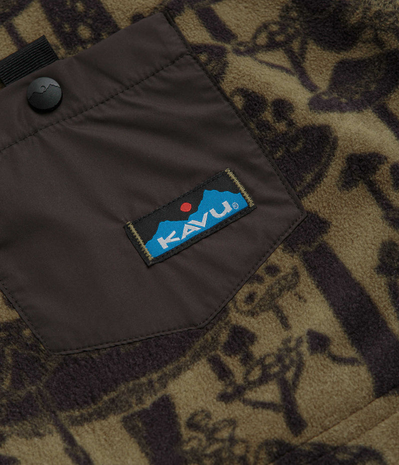 Kavu Teannaway Fleece in Mushroom Seeker