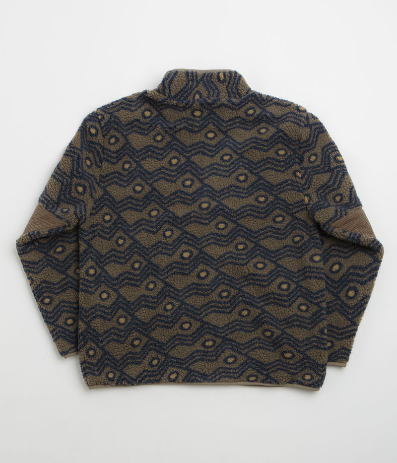 Kavu Wayside Fleece in Walnut Mountain