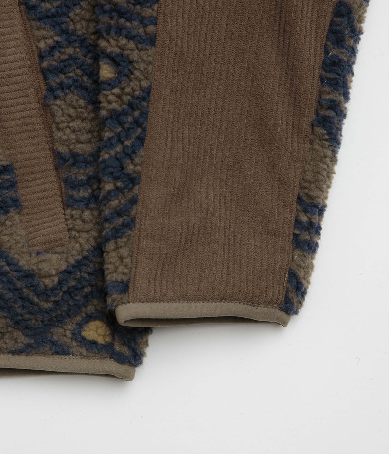 Kavu Wayside Fleece in Walnut Mountain