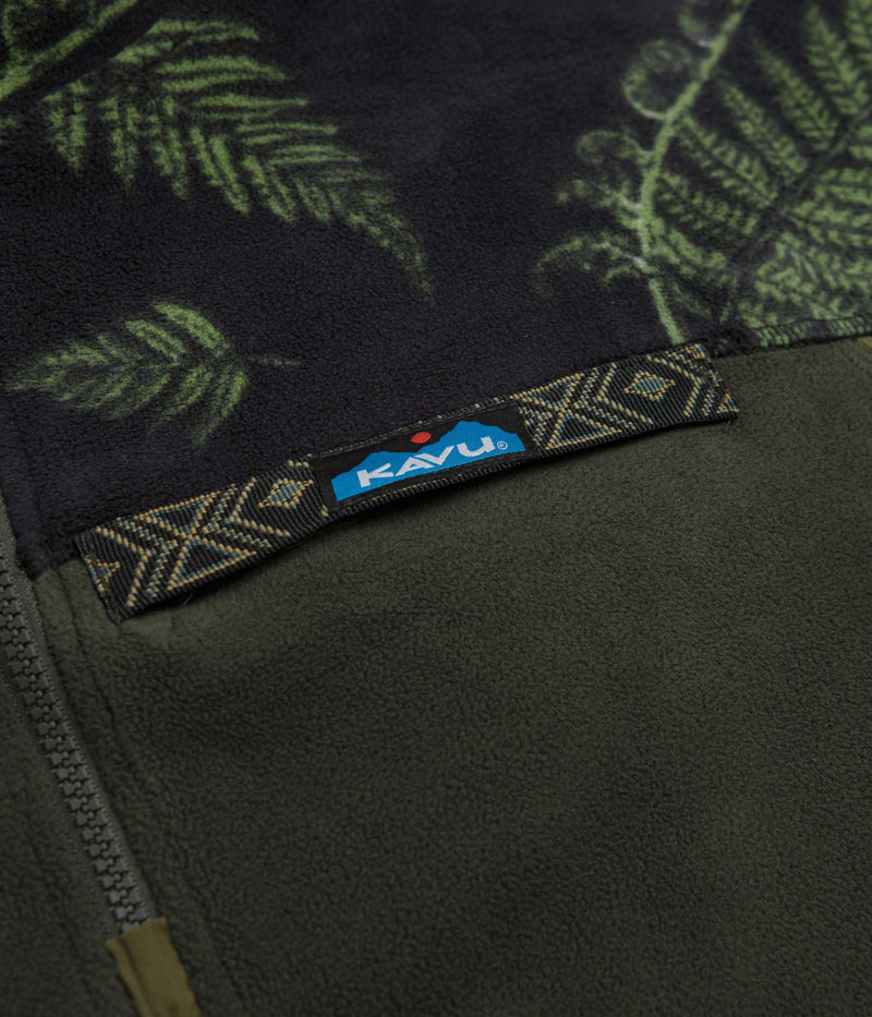 Kavu Winter Throwshirt Fleece in Fiddlehead