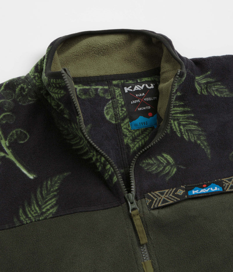 Kavu Winter Throwshirt Fleece in Fiddlehead