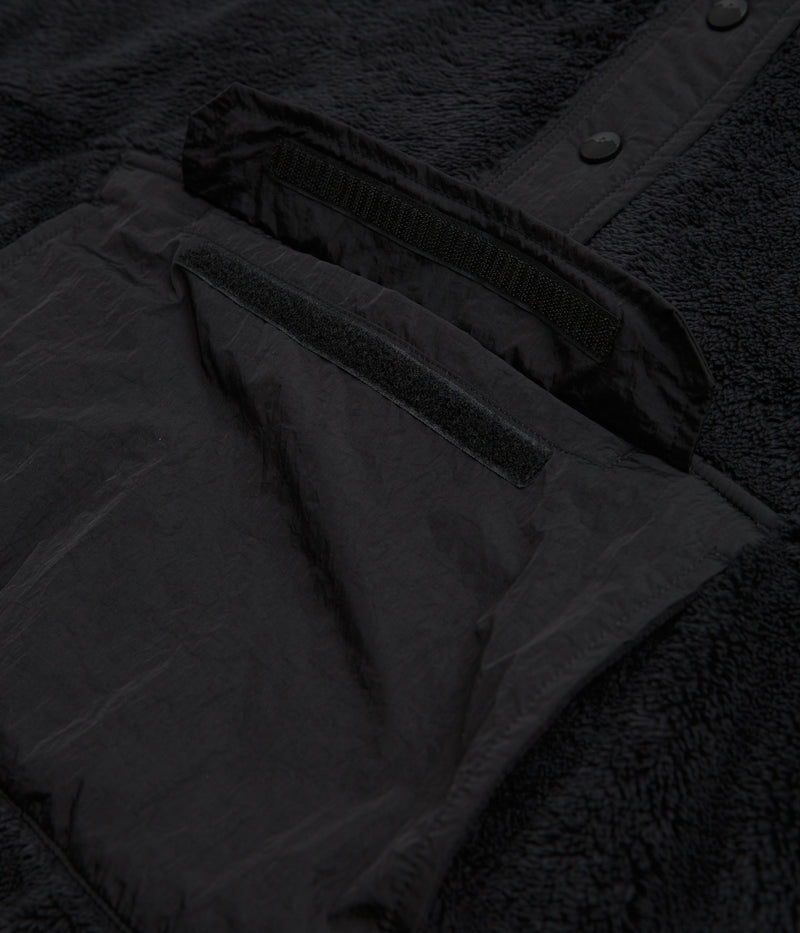 Kavu Womens Moon Ridge Hooded Fleece in Blackout