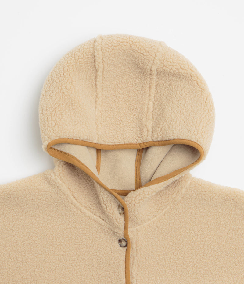 Kavu Womens Roselake Hooded Fleece in Oatmeal