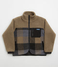 Kavu Womens Willow Creek Fleece in Nightshade Plaid