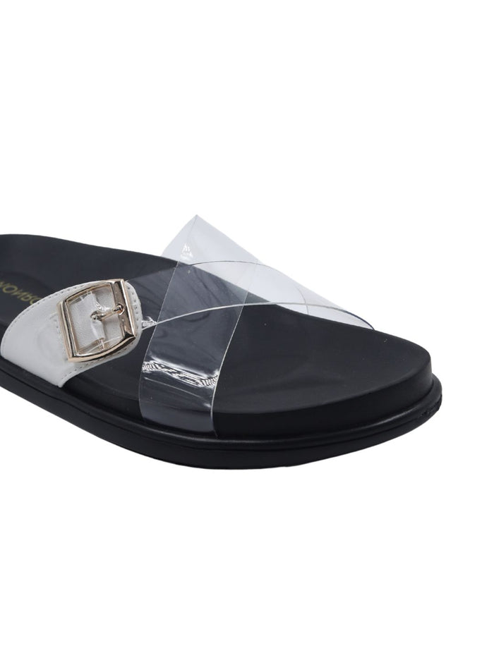 Kaye White Flats